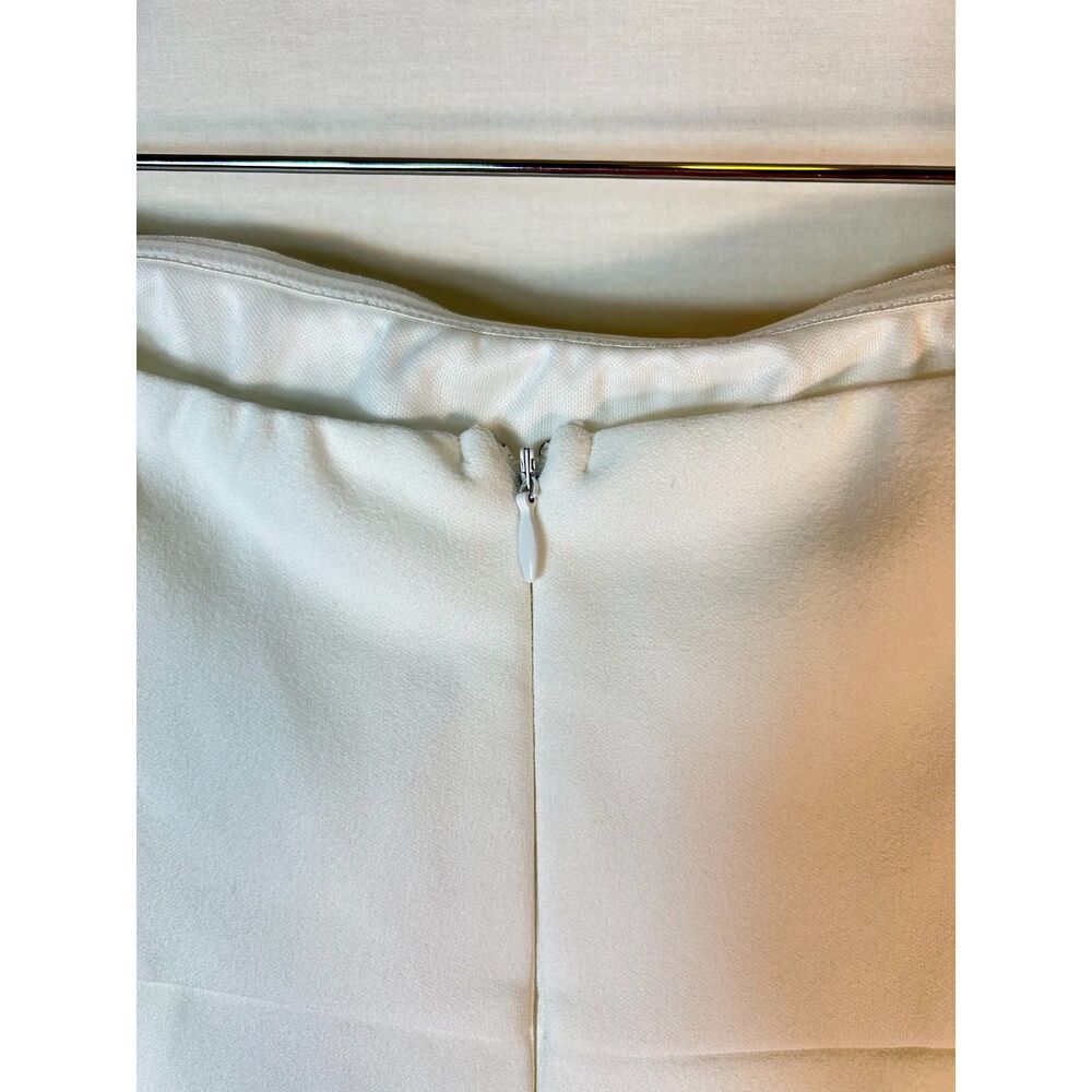 Selfie Leslie Women's NWOT Corby White Ruffle Strapless Bandeau Dress Size M - Picture 11 of 16